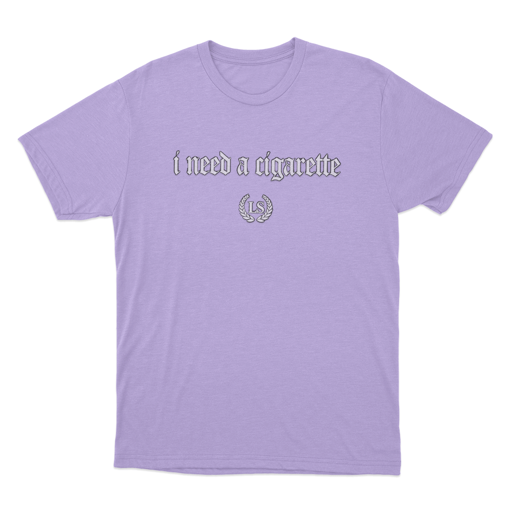 I Need A Cigarette Unisex T Shirt Purple I Need A Cigarette Unisex T Shirt Purple