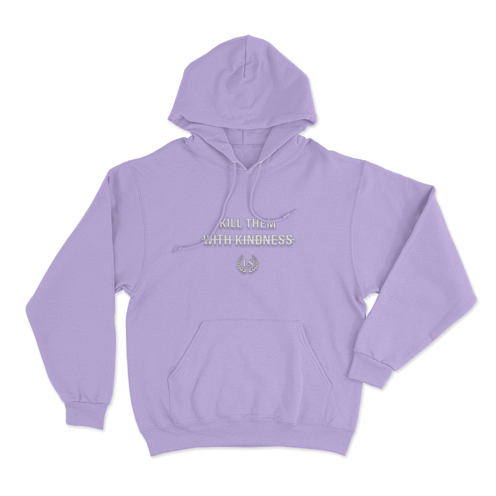 Kill Them With Kindness Unisex Hoodie Purple Kill Them With Kindness Unisex Hoodie Purple