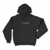 L.S. Collection Logo Unisex Hoodie Black