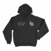 Leo Skepi LS Monogram Unisex Hoodie Black